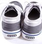 crocs デッキシューズ フーバーボート チャコール×ホワイト: