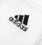 adidas ソックス ホワイト: 生地拡大