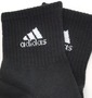 adidas ソックス ブラック:
