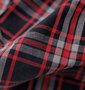 Levi's 2Pチェックトランクス ブラック×ネイビー: 生地拡大