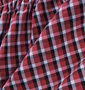 Levi's 2Pチェックトランクス レッド系×ブルー系: 生地拡大