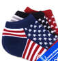 OUTDOOR PRODUCTS 3Pアメリカンアンクルソックス 3色ミックス: