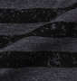OUTDOOR PRODUCTS ブラックパターンボクサーパンツ ブラックかすれボーダー: 生地拡大