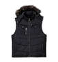 CIRCUMSTANCE 中綿ベスト ブラック: