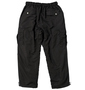 OUTDOOR PRODUCTS 裏フリースイージーカーゴパンツ ブラック: バックスタイル