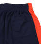 Mc.S.P 吸汗速乾半袖Tシャツ+ハーフパンツ ネイビー×オレンジ: バックポケット