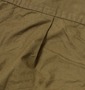 OUTDOOR PRODUCTS ミリタリーシャツ カーキ: 背中タック部分