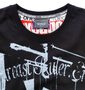 b-one-soul チェックシャツ+Tシャツ(半袖) レッド×ブラック: