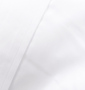  レギュラーカラー半袖シャツ ホワイト: 生地拡大