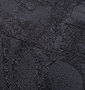 WILD LIFE ベスト+七分袖Tシャツ チャコール×ブラック: バックラメプリント