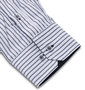 HIROKO KOSHINO HOMME ドゥエマイターB.D長袖シャツ ホワイト×チャコール: