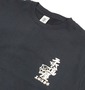 豊天 和柄Tシャツ(半袖) ブラック: クルーネック