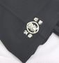 豊天×ヤッターマン 和柄Tシャツ(半袖) ブラック: 右袖プリント