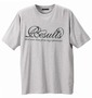 COLLINS ジップパーカー+Tシャツ(半袖） ブラック×モクグレー: