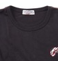 FLAGSTAFF Tシャツ ブラック: ネック裏