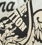 FLAGSTAFF Tシャツ(半袖) オフホワイト: 発砲プリント