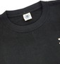 豊天 和柄Tシャツ(半袖) ブラック: クルーネック