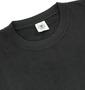 豊天 和柄Tシャツ(半袖) ブラック: クルーネック