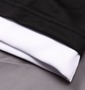 PRODUCT MIX ジャージパンツ ブラック: 裾フェイクレイヤード
