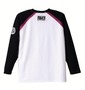 RIMASTER ラグランTシャツ ホワイト×ブラック: バックスタイル