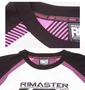 RIMASTER ラグランTシャツ ホワイト×ブラック: ネック裏