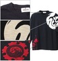 絡繰魂 和柄Tシャツ スミクロ: