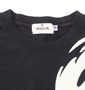 絡繰魂 和柄Tシャツ スミクロ: