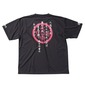 豊天 Tシャツ半袖+ハーフパンツ ブラック: バックスタイル