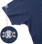 豊天 Tシャツ(半袖) ネイビー: 袖