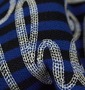 Pincponc ポロシャツ(半袖) ブルー×ブラック: バックプリント
