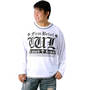 WILD LIFE フェイククルーネックTシャツ ホワイト: