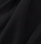 COLLINS ジップスタンド+VヘンリーTシャツ モクグレー×ブラック: 生地拡大