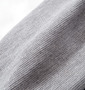 COLLINS ジップパーカー+VTシャツ半袖 グレー×ブラック: 生地拡大