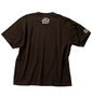 豊天 Tシャツ(半袖) ブラウン: バックスタイル