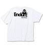 ENDURE 半袖Tシャツ ホワイト: バックスタイル