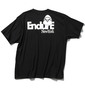 ENDURE 半袖Tシャツ ブラック: バックスタイル