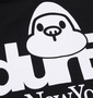 ENDURE 半袖Tシャツ ブラック: バックプリント拡大