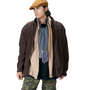 OUTDOOR PRODUCTS フリースジャケット ブラウン: