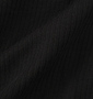 CIRCUMSTANCE 長袖ジップスタンド+半袖Tシャツ ブラック×モクグレー: ジップスタンド生地拡大