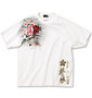 絡繰魂抜刀娘 穂乃花演武Tシャツ(半袖) オフホワイト: