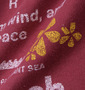 OFF SHORE Tシャツ(半袖) ワイン: バックプリント