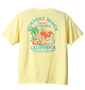 OFF SHORE Tシャツ(半袖) クリームイエロー: バックスタイル