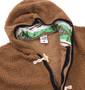 Northbound ボアフリースダッフルジャケット ブラウン: