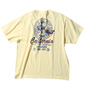 OFF SHORE 半袖Tシャツ クリーム: バックスタイル