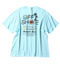 OFF SHORE 半袖Tシャツ サックス: バックスタイル