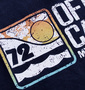 OFF SHORE 半袖Tシャツ ネイビー: フロントプリント