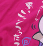 NECOBUCHI-SAN(ネコブチサン) 半袖Tシャツ ピンク: プリント拡大