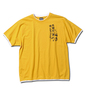 NECOBUCHI-SAN(ネコブチサン) 半袖Tシャツ イエロー: