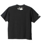 豊天 お寿司だよ鯛員集合柄半袖Tシャツ ブラック: バックスタイル