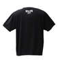 SHELTY ウッドランドBOX半袖Tシャツ ブラック: バックスタイル
